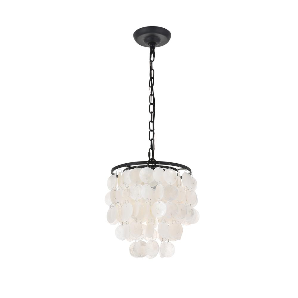 Selene 1 light Black Pendant. Picture 4