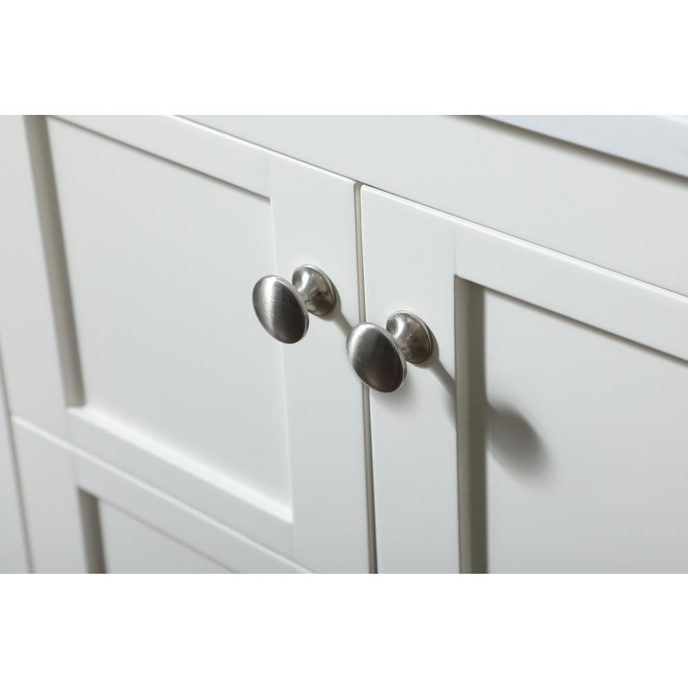 32 inch Single bathroom vanity in white. Picture 12