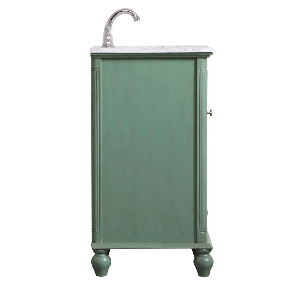 19 inch Single Bathroom Vanity in Vintage Mint. Picture 13