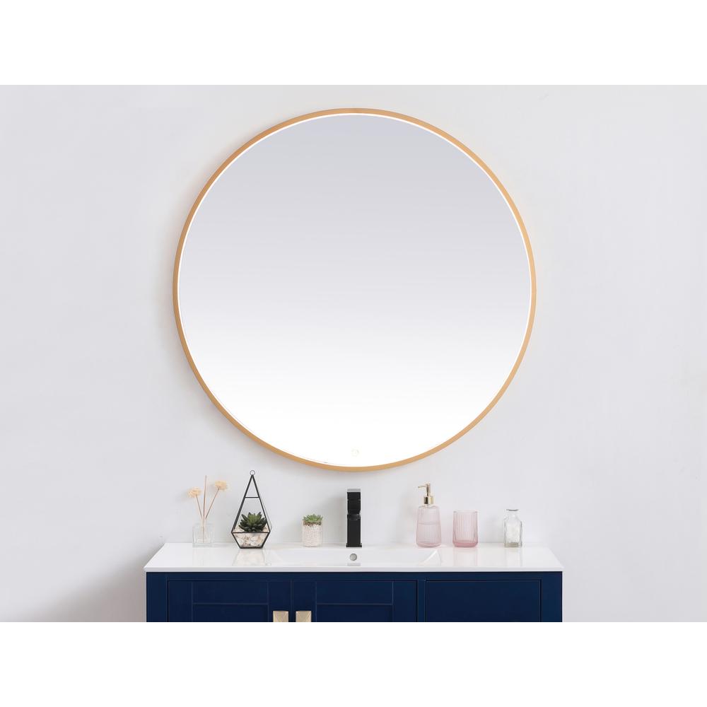 Pier 45 inch LED mirror with adjustable color temperature. Picture 12