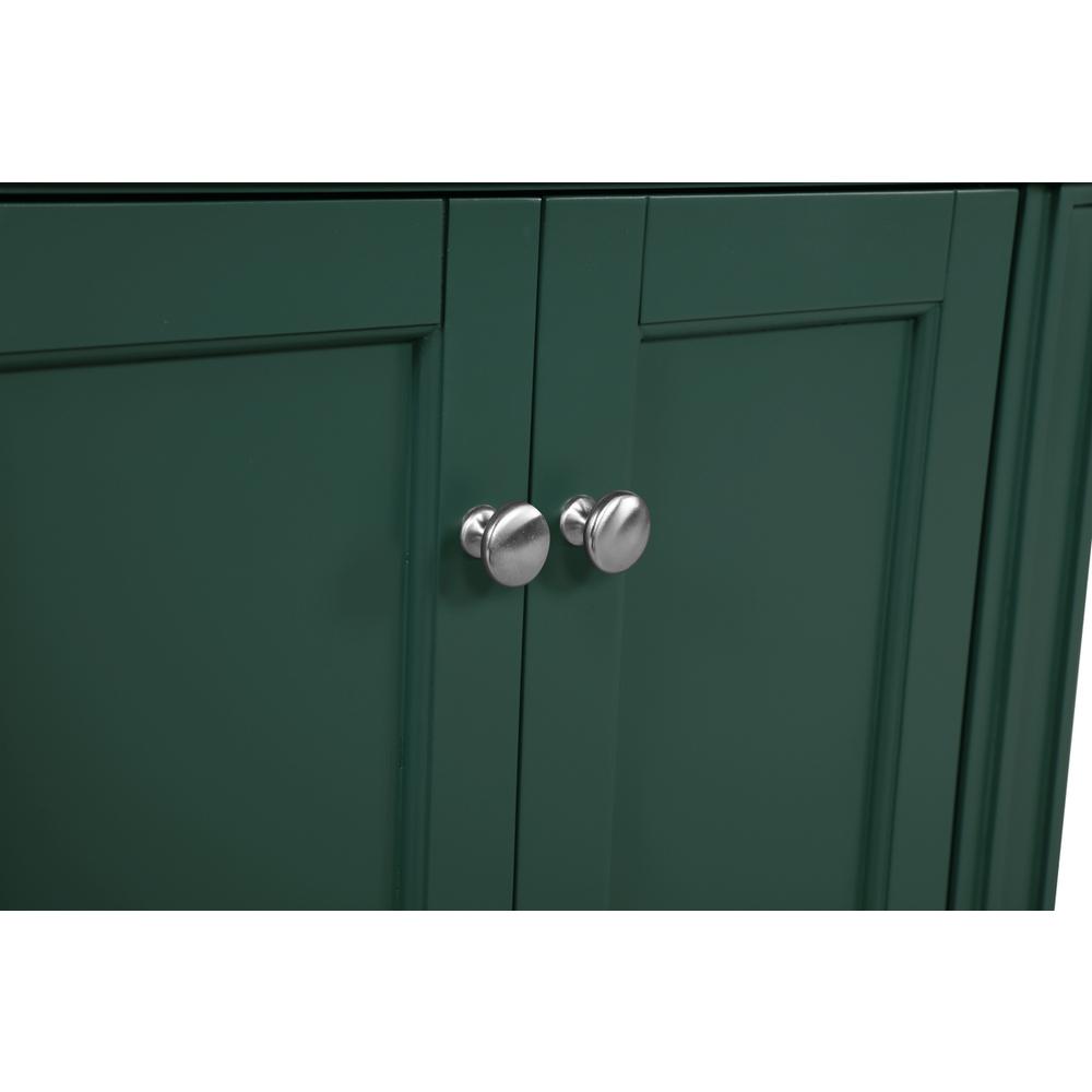 60 inch double bathroom vanity in green. Picture 12