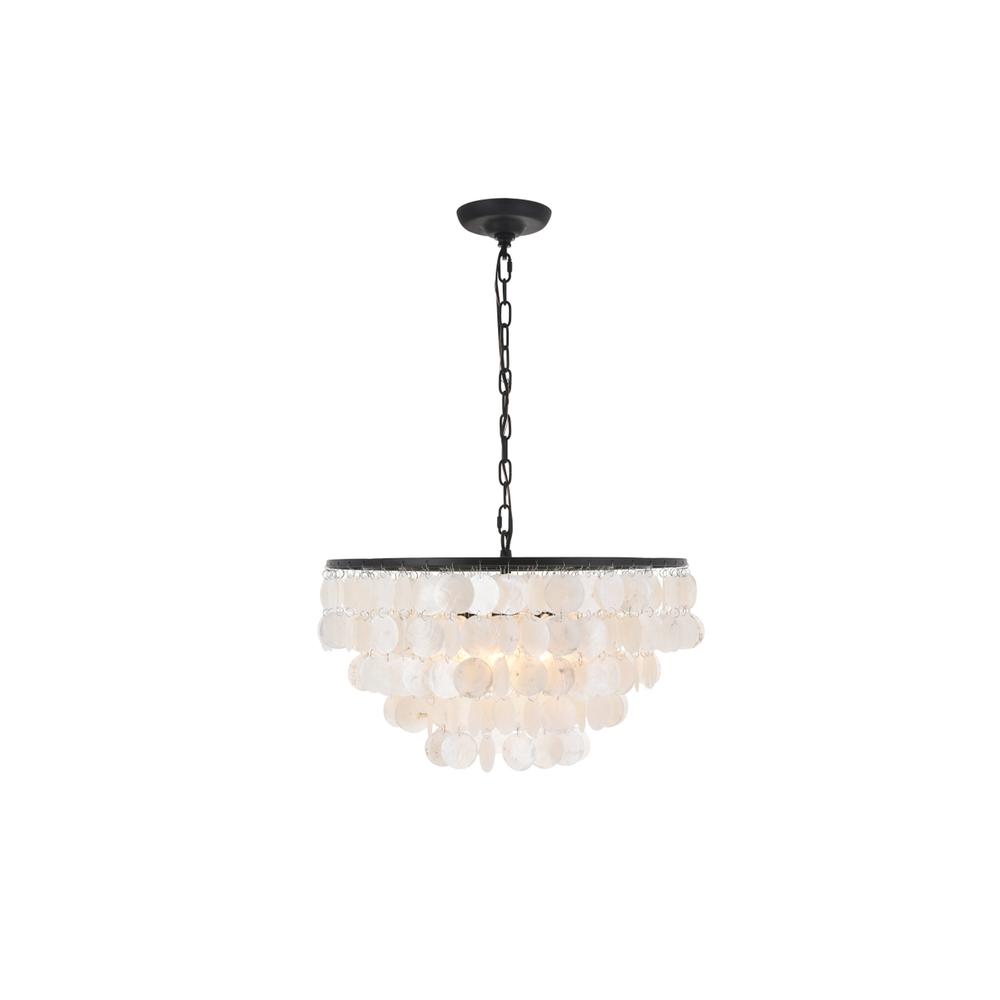 Selene 4 light Black Pendant. Picture 3