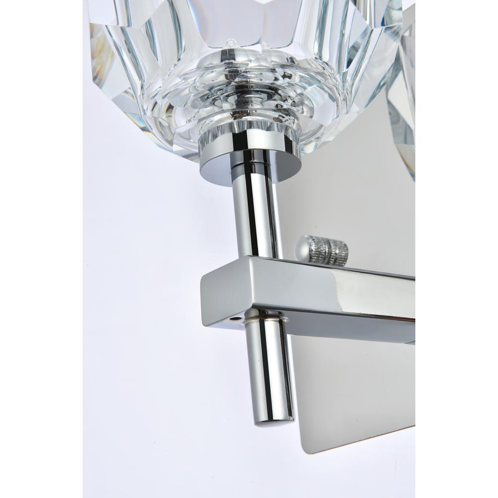 Graham 1 Light Wall Sconce in Chrome. Picture 4