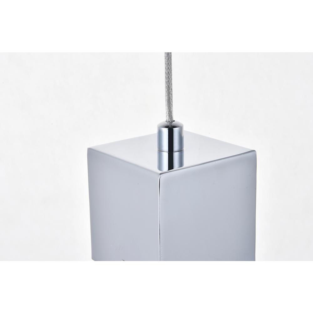 Novastella 1 light Chrome LED Pendant. Picture 9