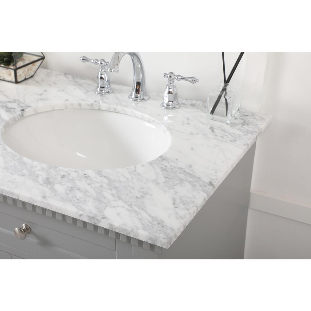 60 inch double bathroom vanity in Grey. Picture 5