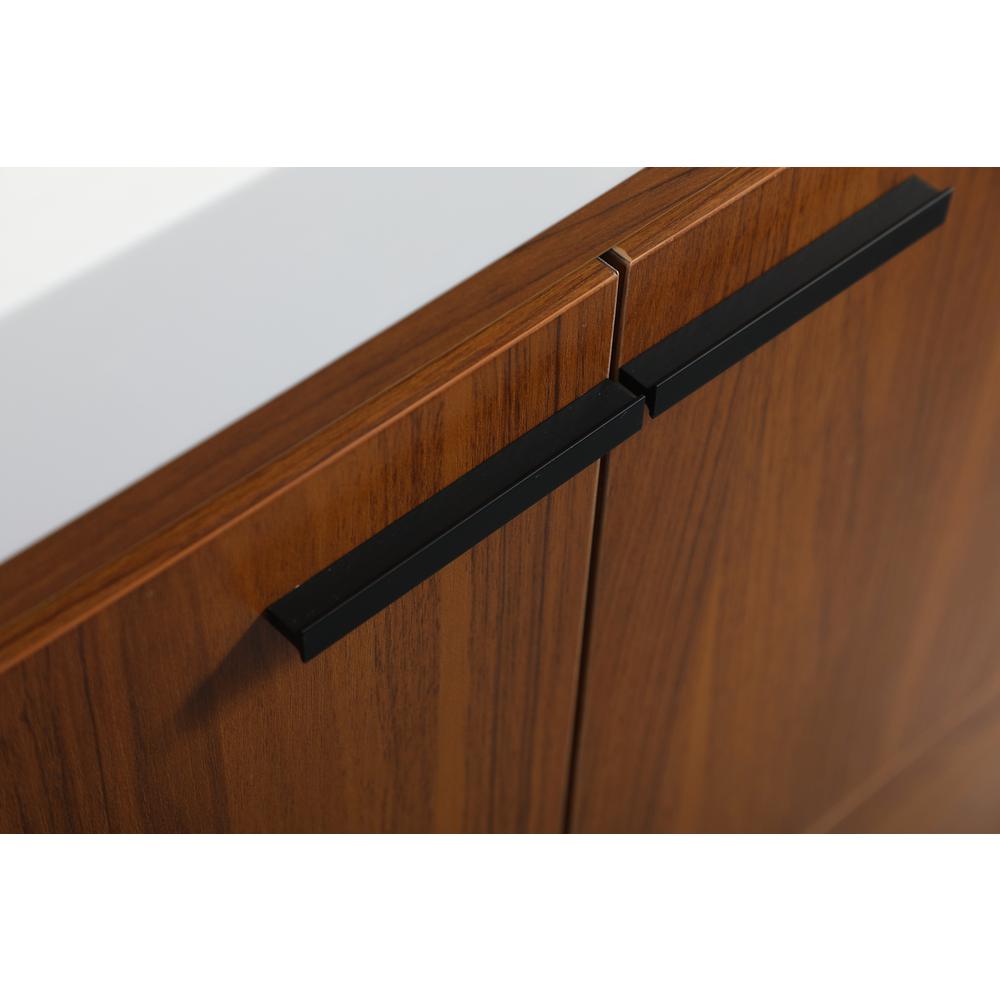 30 inch Single bathroom vanity in Teak. Picture 12