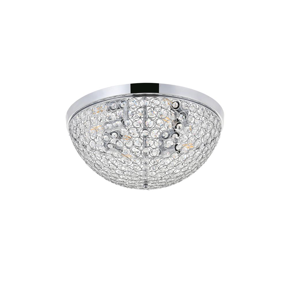 Taye 4 light Chrome Flush Mount. Picture 7