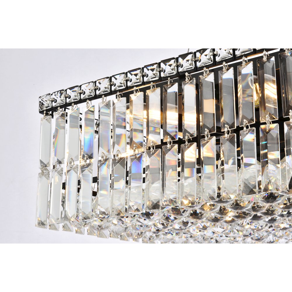Maxime 20 Inch Black Chandelier. Picture 5