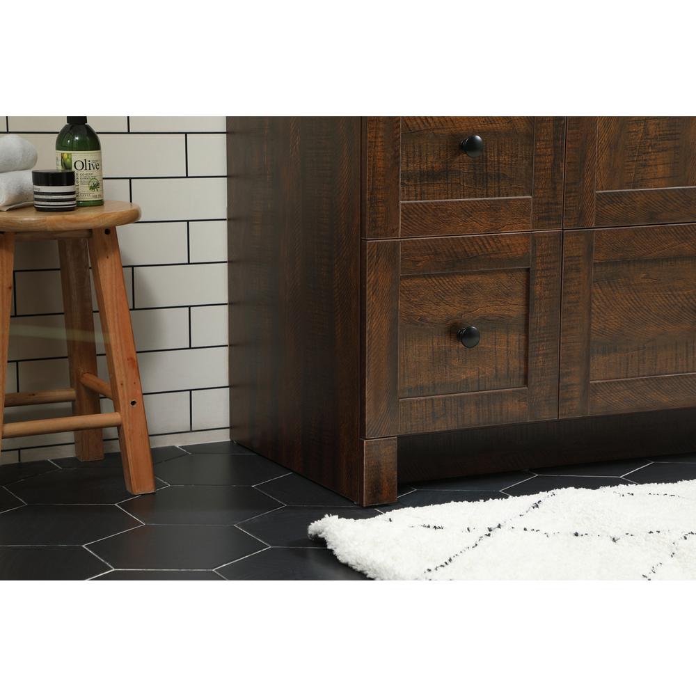 48 inch Single bathroom vanity in expresso. Picture 6