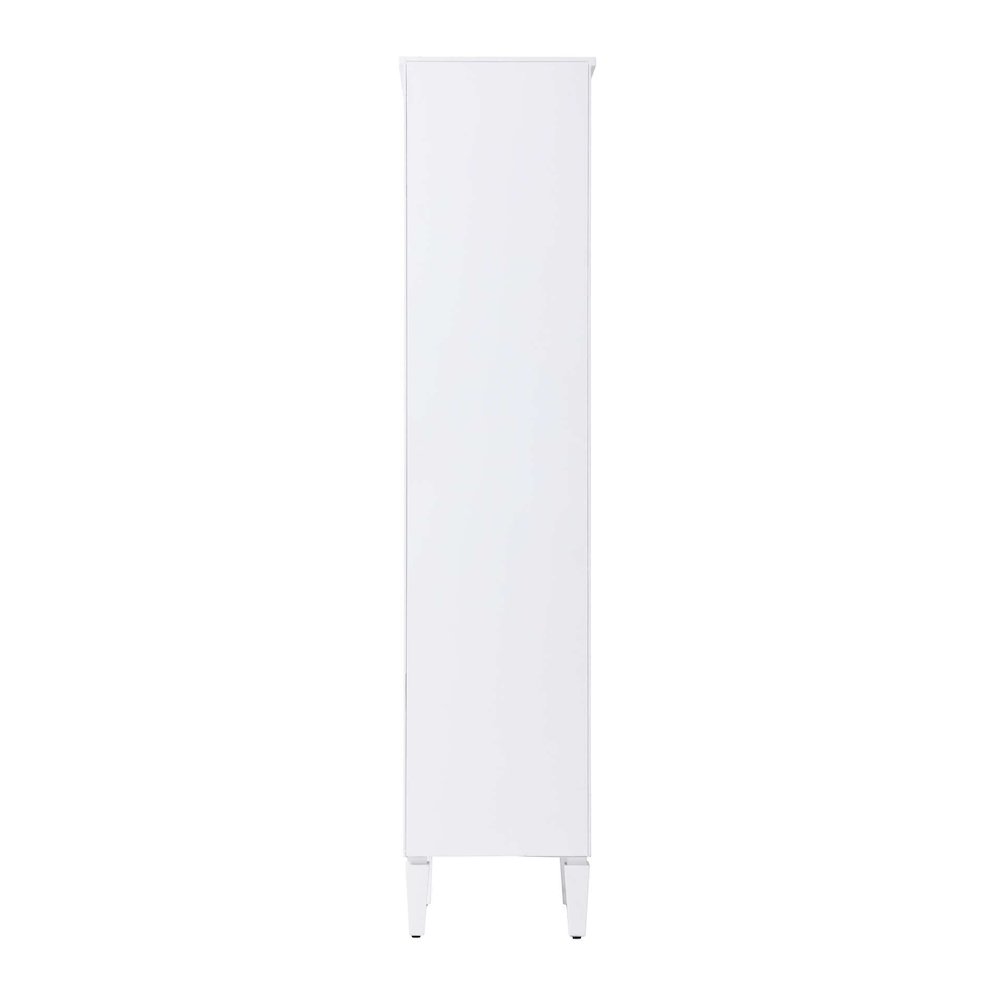16 inch Bath Storage Cabinet in White. Picture 7