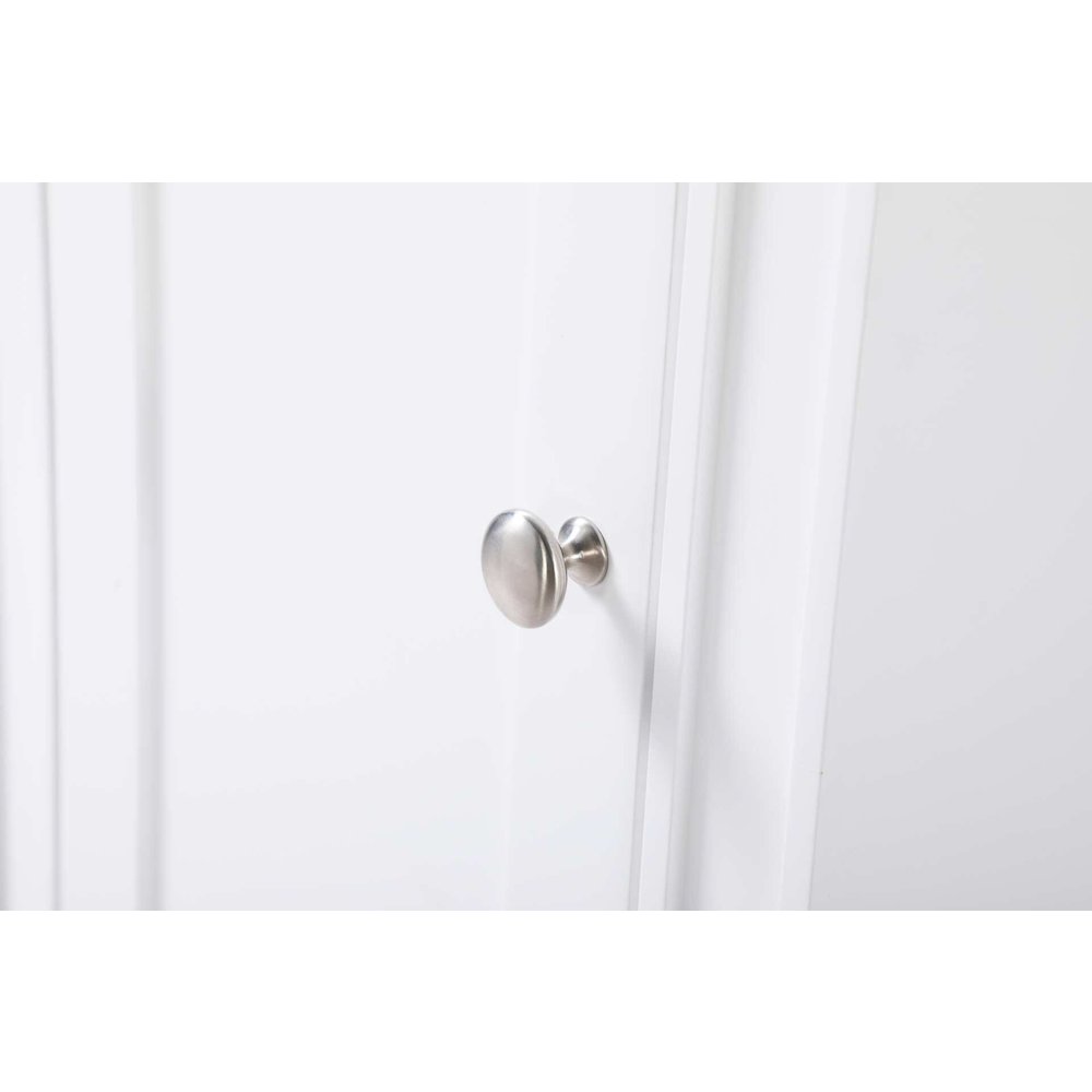20 inch Bath Storage Cabinet in White. Picture 3