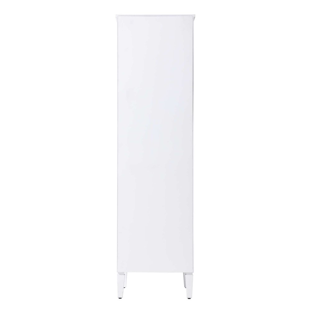 20 inch Bath Storage Cabinet in White. Picture 7