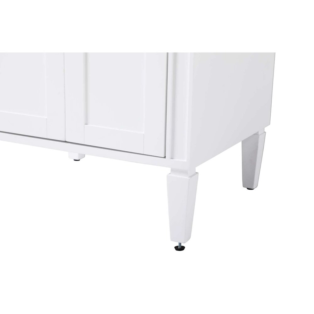 24 inch Bath Storage Cabinet in White. Picture 6