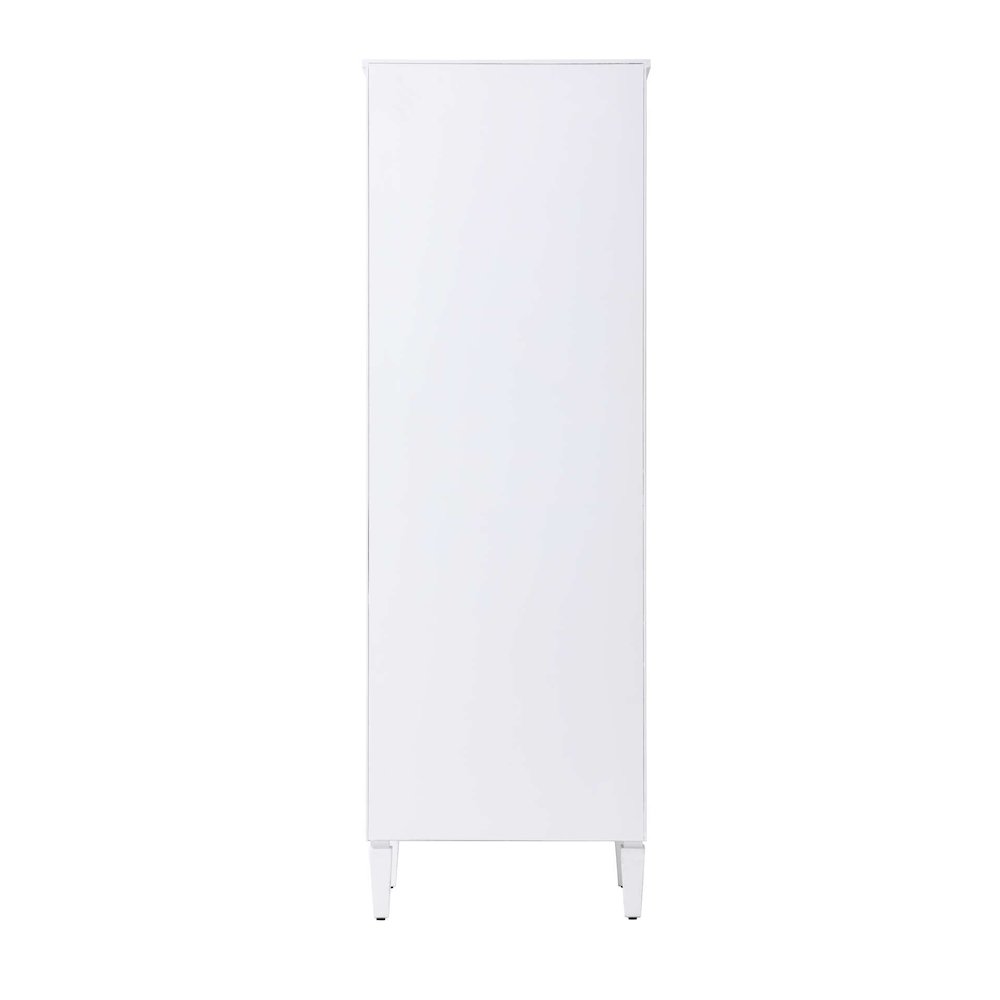 24 inch Bath Storage Cabinet in White. Picture 7