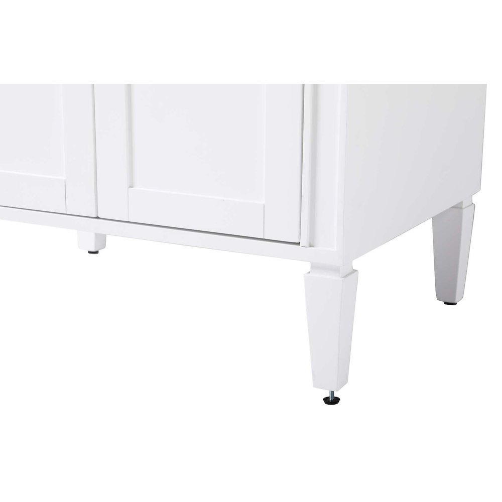 28 inch Bath Storage Cabinet in White. Picture 6