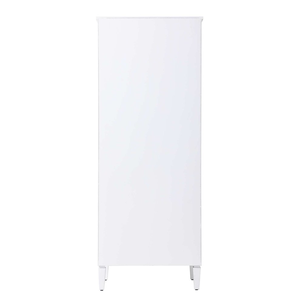 28 inch Bath Storage Cabinet in White. Picture 7