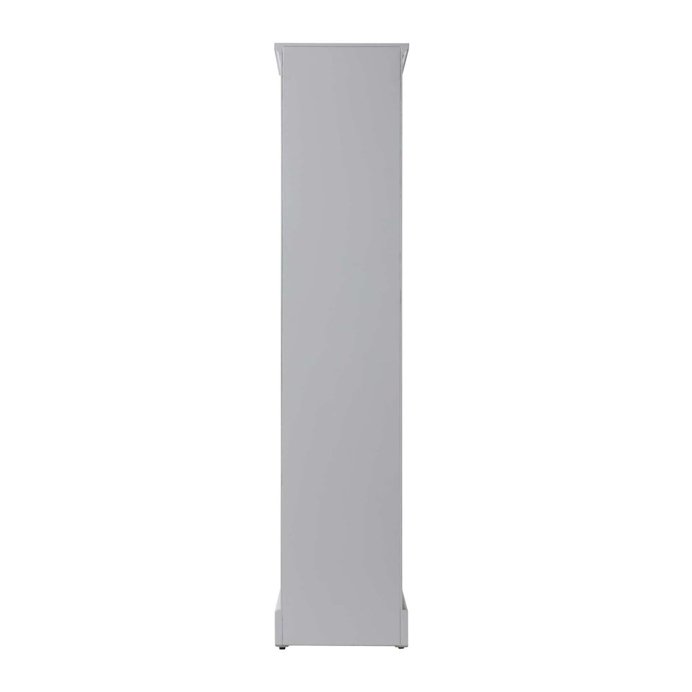 16 inch Bath Storage Cabinet in Grey. Picture 7