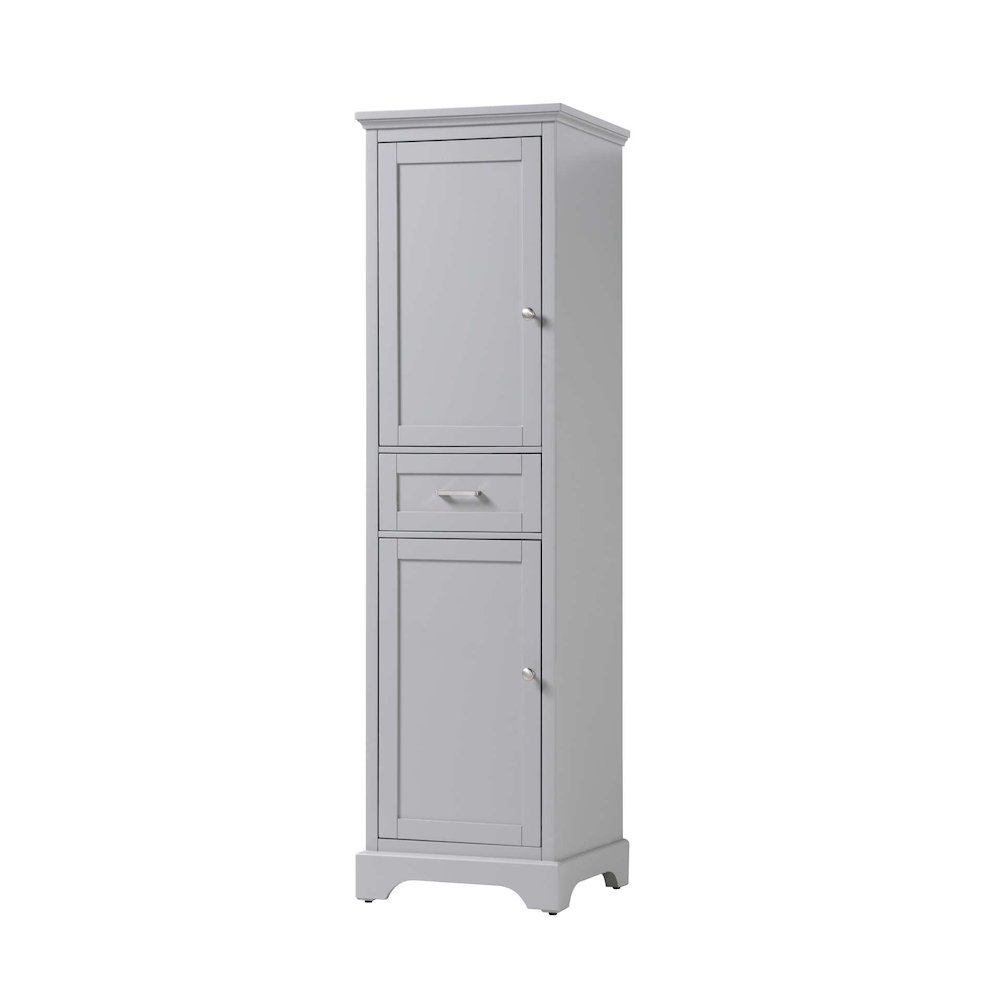 20 inch Bath Storage Cabinet in Grey. Picture 1