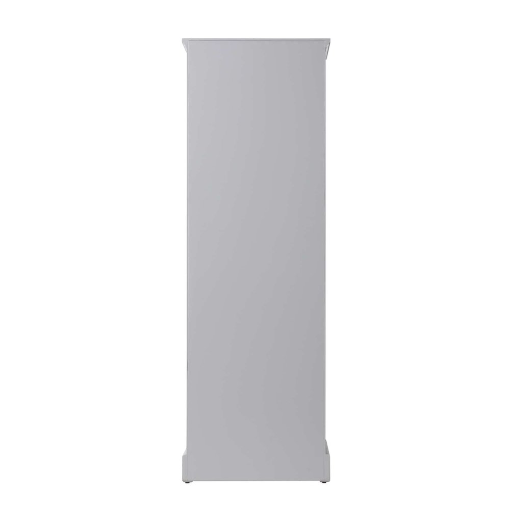 24 inch Bath Storage Cabinet in Grey. Picture 7