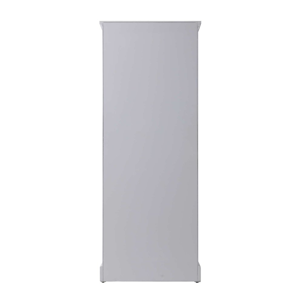 28 inch Bath Storage Cabinet in Grey. Picture 7