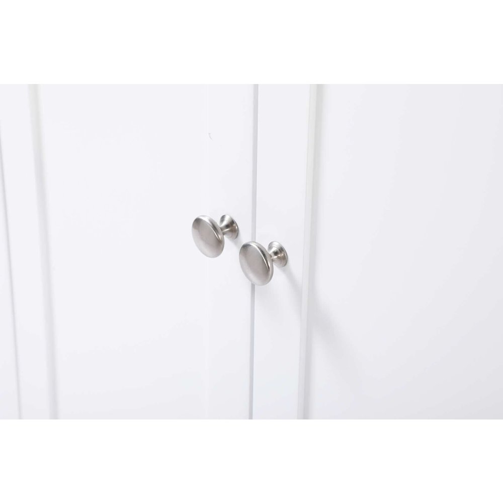 28 inch Bath Storage Cabinet in White. Picture 3