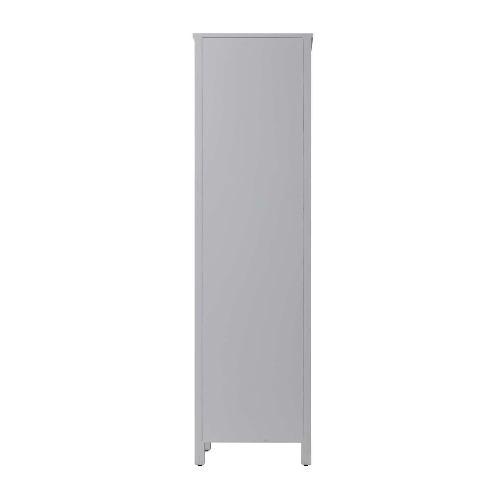 20 inch Bath Storage Cabinet in Grey. Picture 7