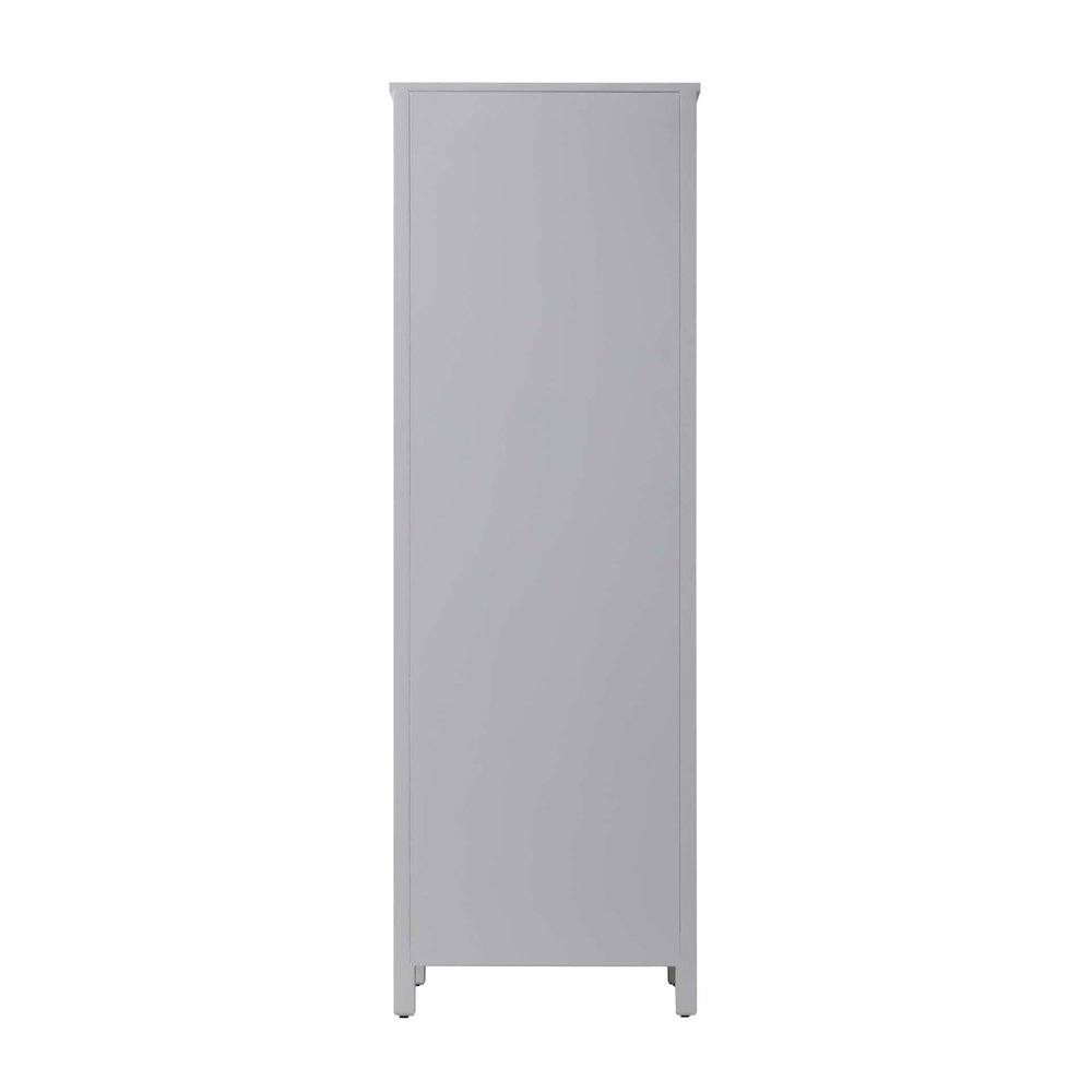 24 inch Bath Storage Cabinet in Grey. Picture 7