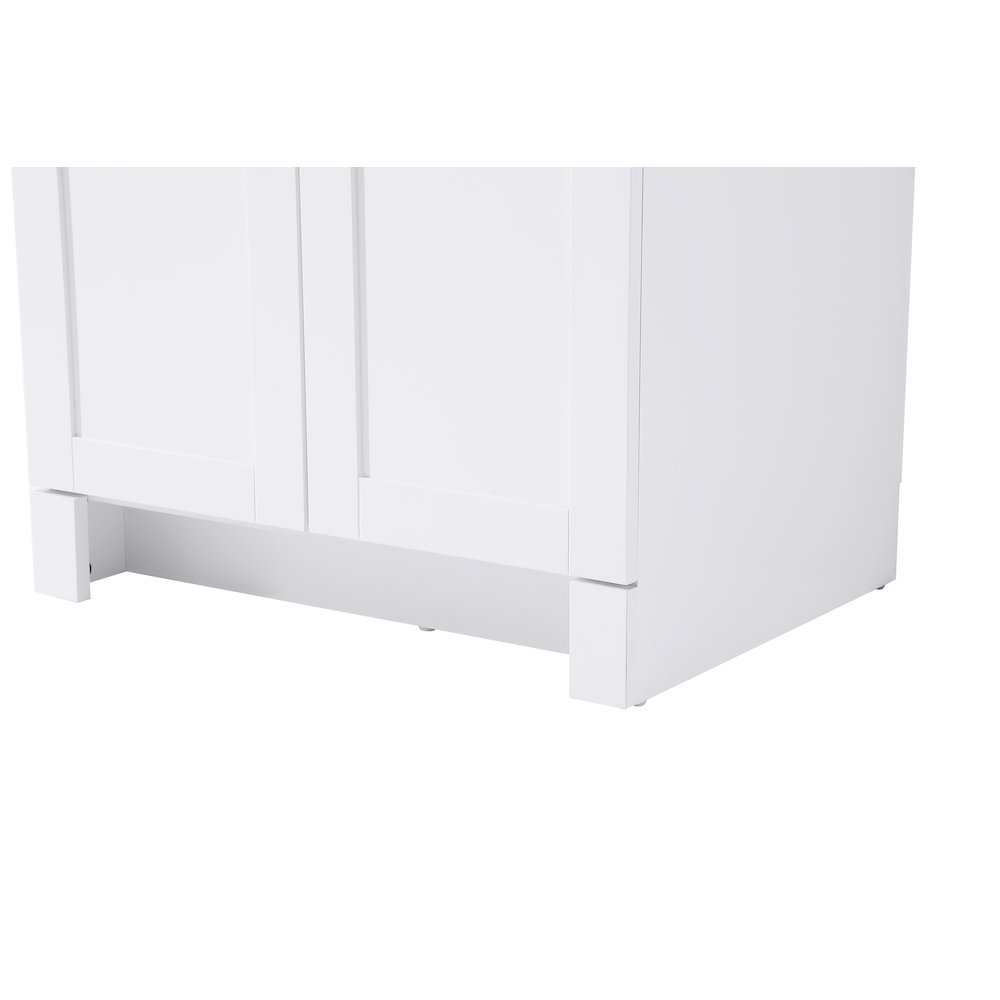 24 Inch Bath Storage Cabinet  in White. Picture 6