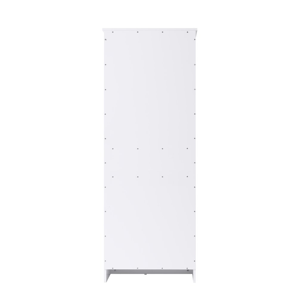 24 Inch Bath Storage Cabinet  in White. Picture 7