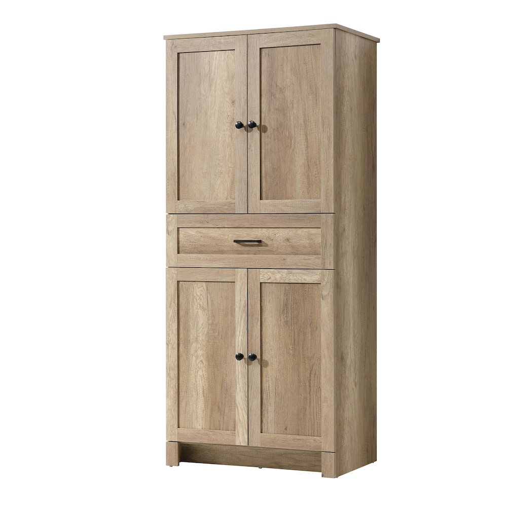 28 Inch Bath Storage Cabinet  in Natural Oak. Picture 1