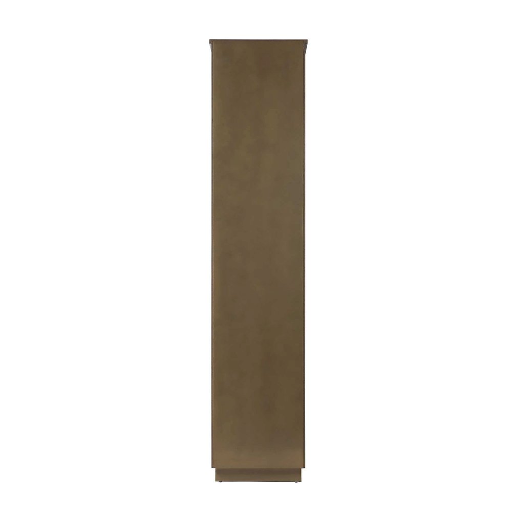 16 inch Bath Storage Cabinet in Chocolate Oak. Picture 8