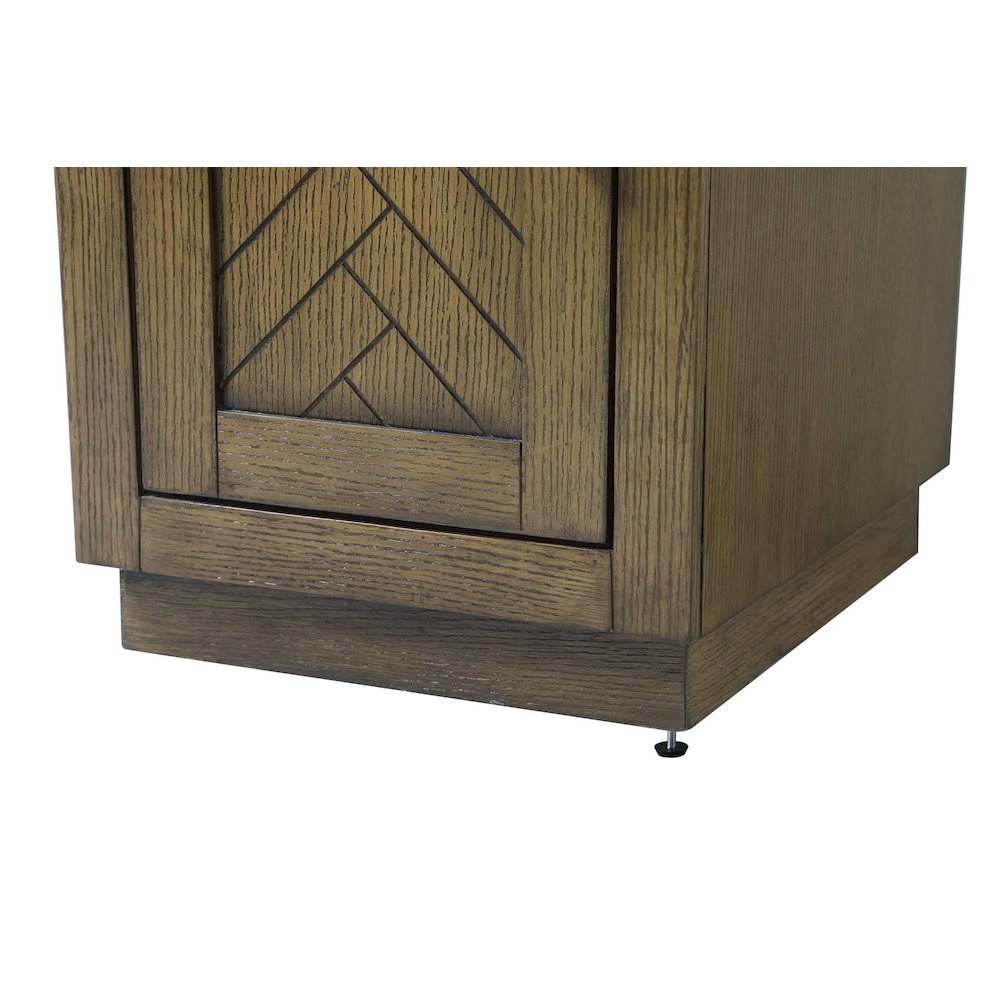 16 inch Bath Storage Cabinet in Hazel Oak. Picture 7