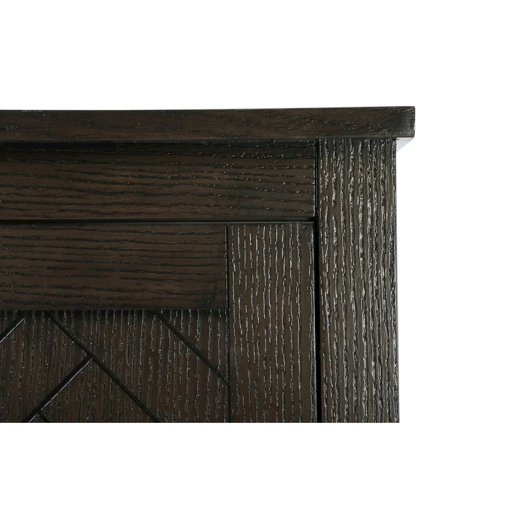 20 inch Bath Storage Cabinet in Chocolate Oak. Picture 3