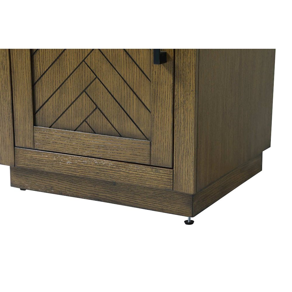 20 inch Bath Storage Cabinet in Hazel Oak. Picture 7