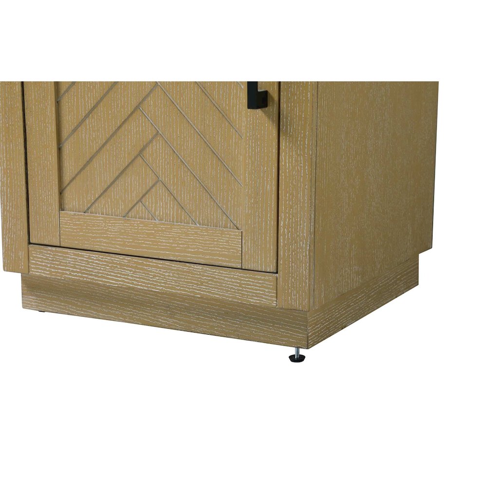 20 inch Bath Storage Cabinet in Linen oak. Picture 7