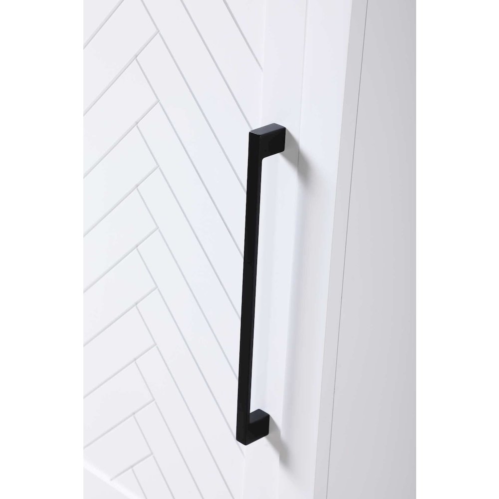 20 inch Bath Storage Cabinet in White. Picture 3