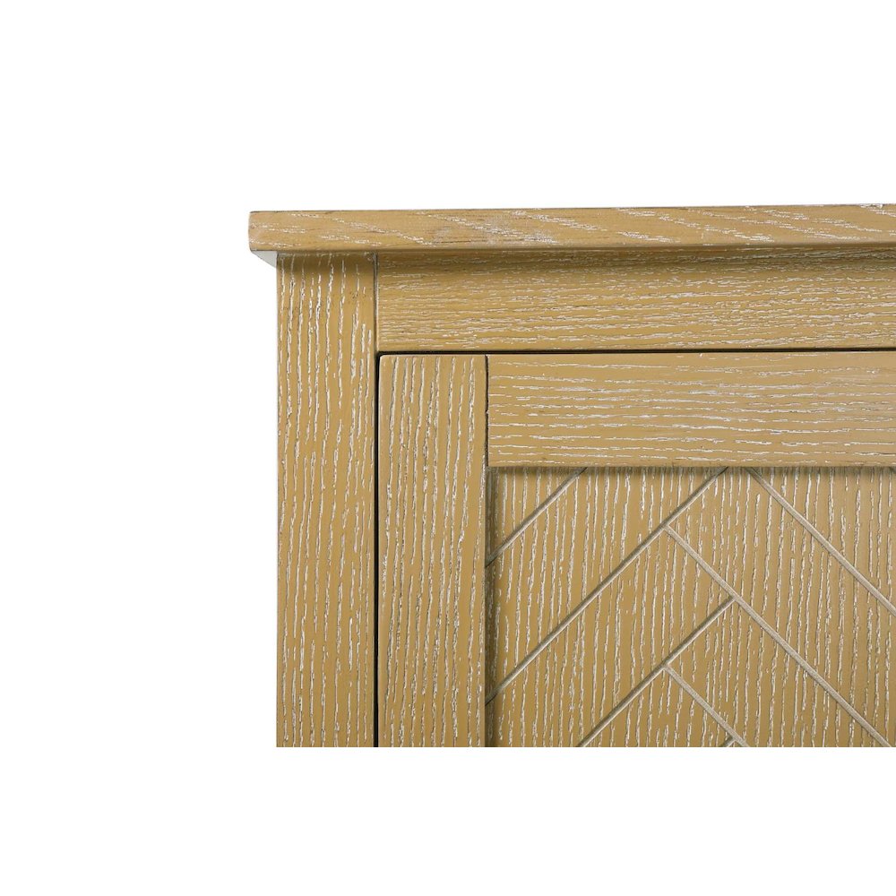 24 inch Bath Storage Cabinet in Linen oak. Picture 3