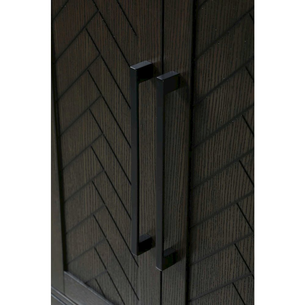 28 inch Bath Storage Cabinet in Chocolate Oak. Picture 4