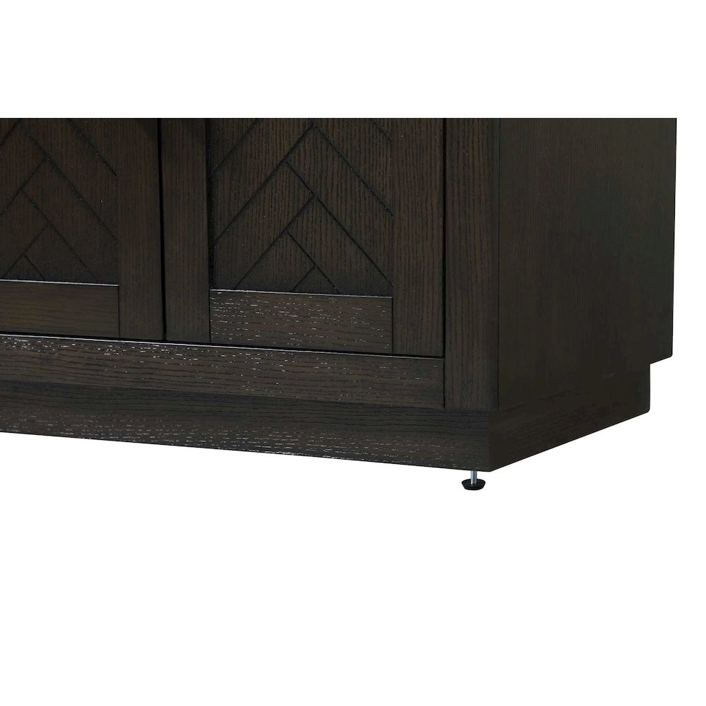 28 inch Bath Storage Cabinet in Chocolate Oak. Picture 7