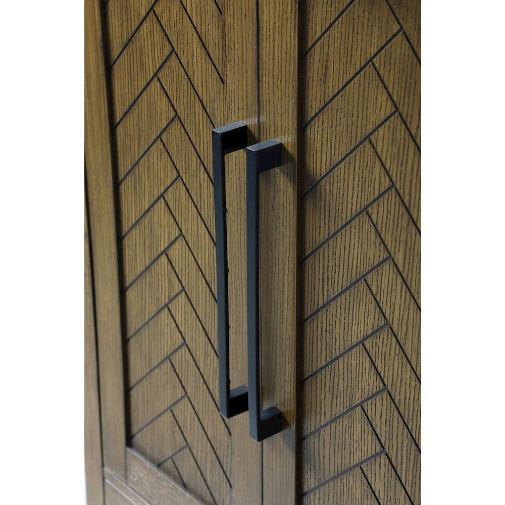 28 inch Bath Storage Cabinet in Hazel Oak. Picture 4