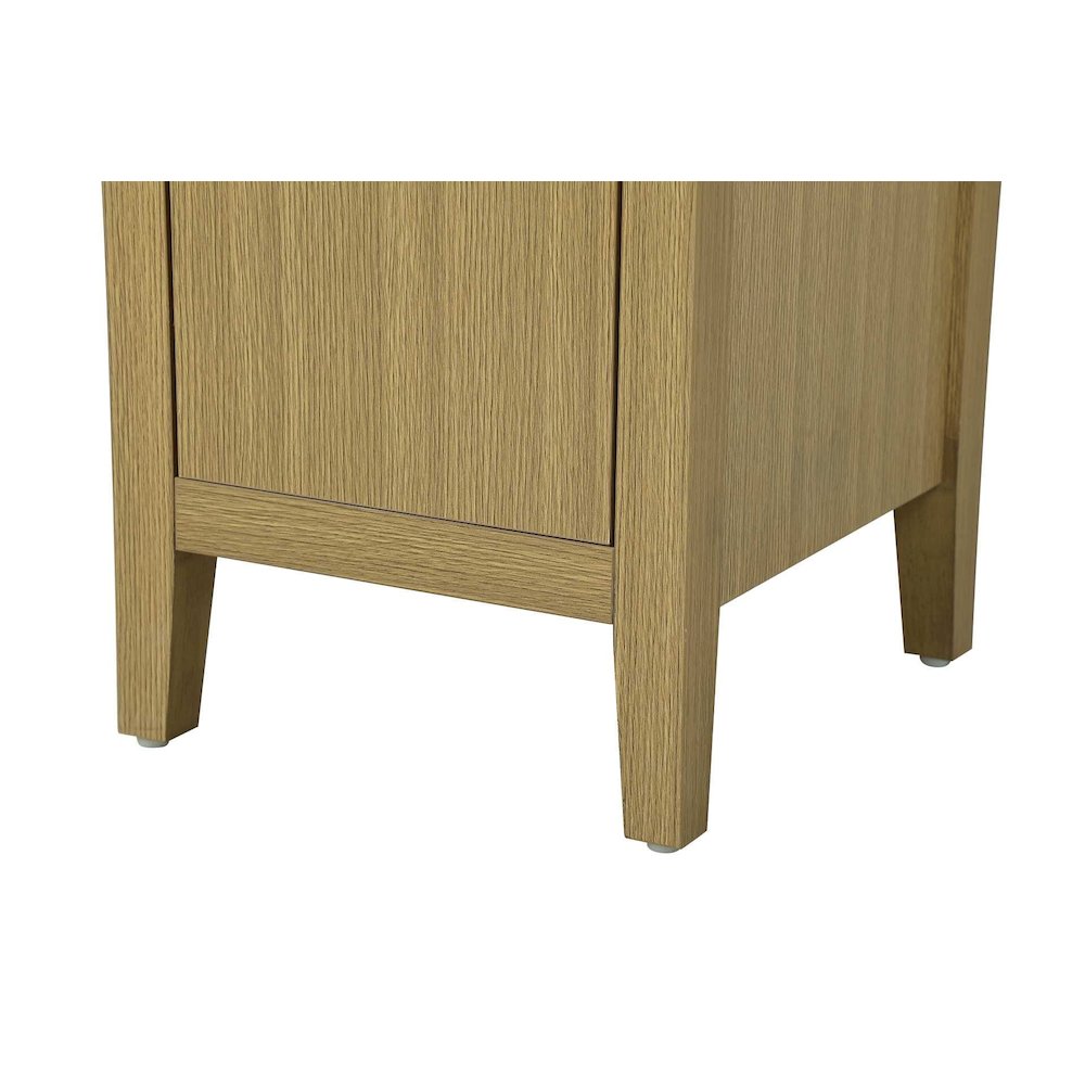 16 Inch Bath Storage Cabinet in Honey Brown. Picture 5
