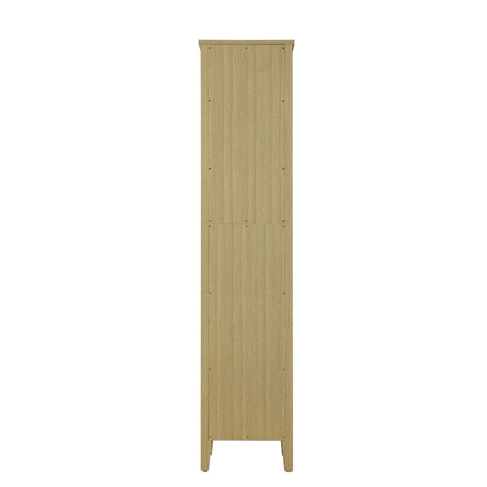 16 Inch Bath Storage Cabinet in Honey Brown. Picture 7