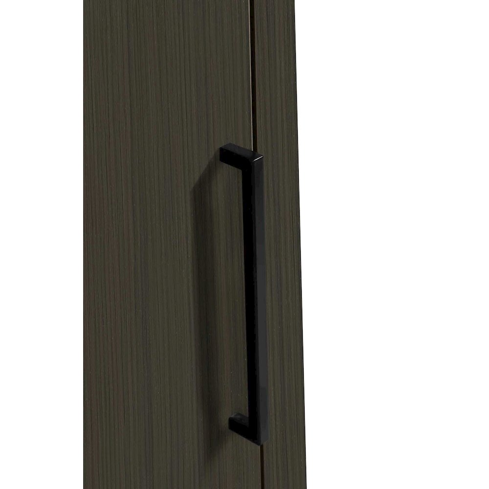 16 Inch Bath Storage Cabinet in Mocha Brown. Picture 4