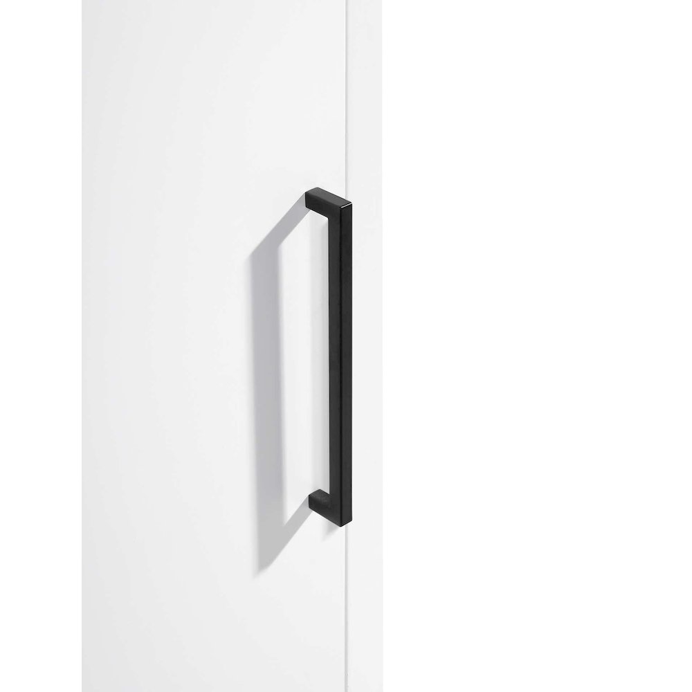 16 Inch Bath Storage Cabinet in White. Picture 4