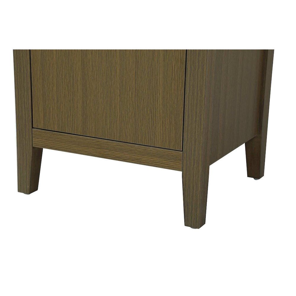 20 Inch Bath Storage Cabinet in Chestnut Brown. Picture 5