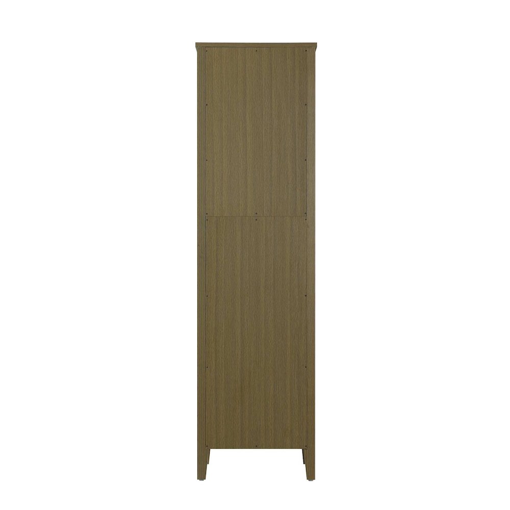 20 Inch Bath Storage Cabinet in Chestnut Brown. Picture 7