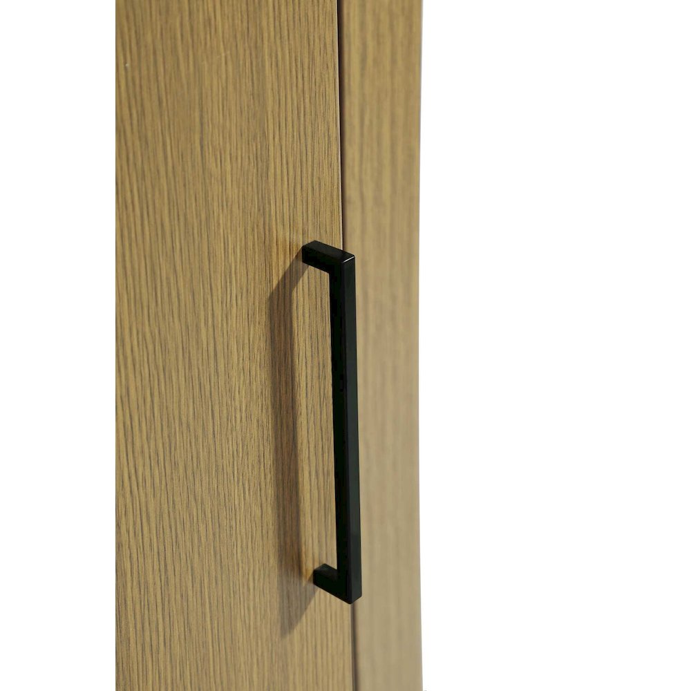 20 Inch Bath Storage Cabinet in Honey Brown. Picture 4