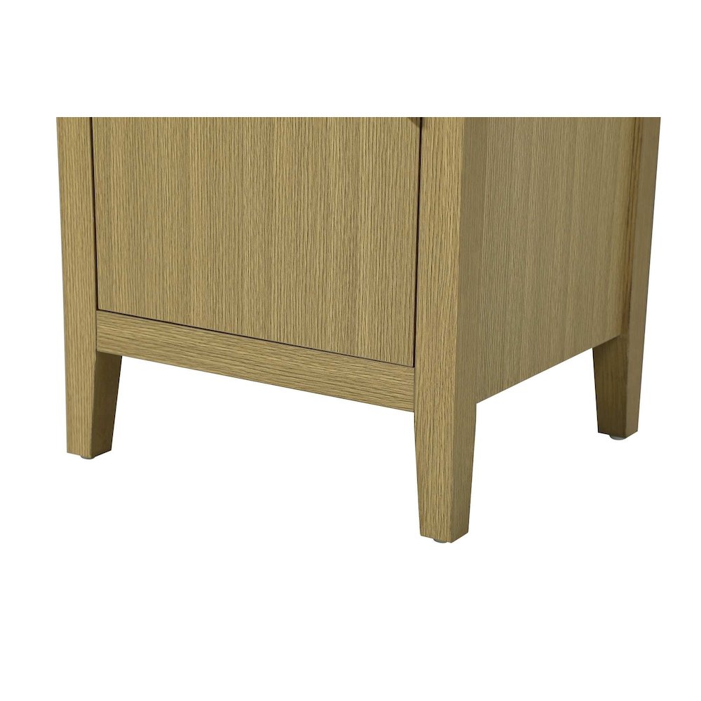 20 Inch Bath Storage Cabinet in Honey Brown. Picture 5