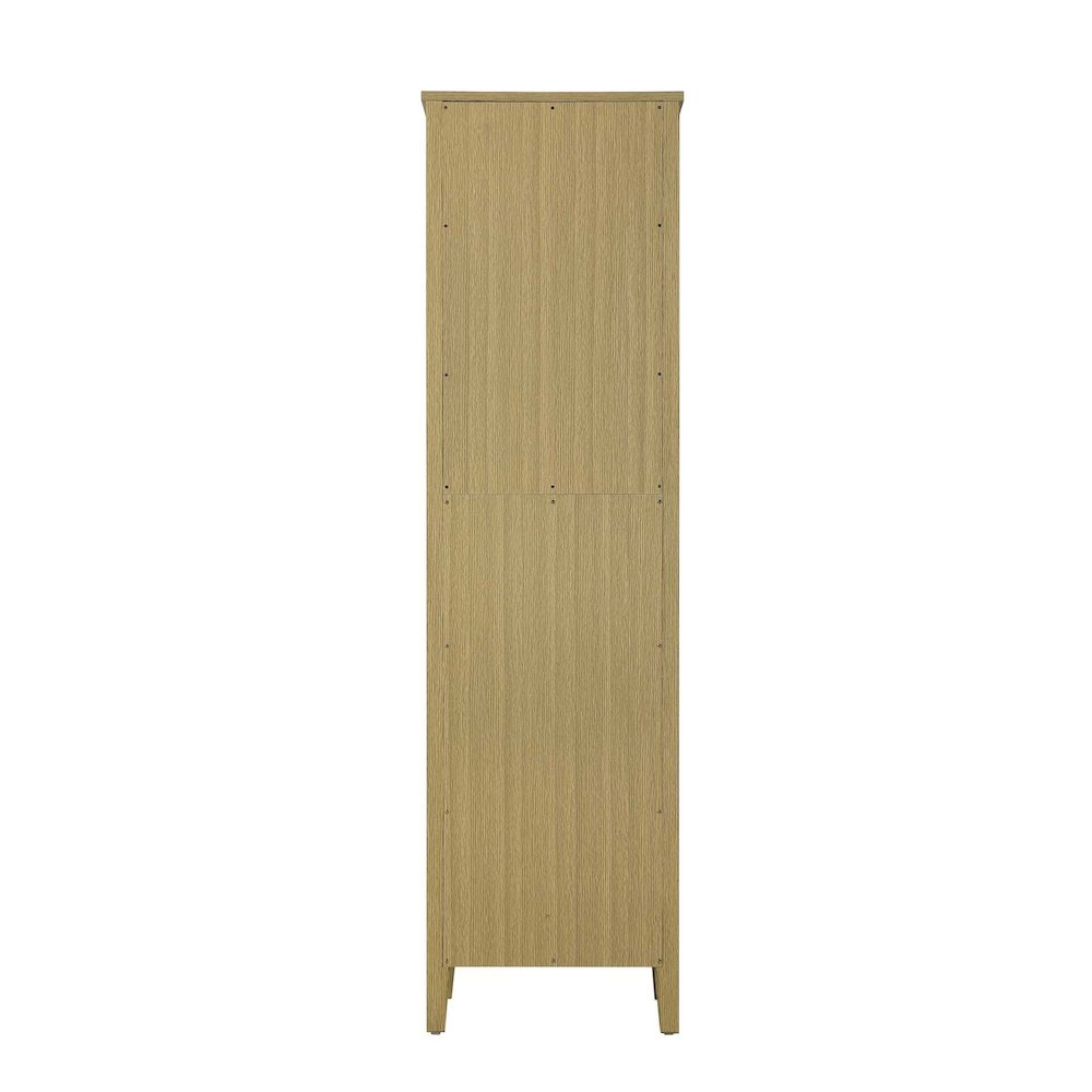 20 Inch Bath Storage Cabinet in Honey Brown. Picture 7
