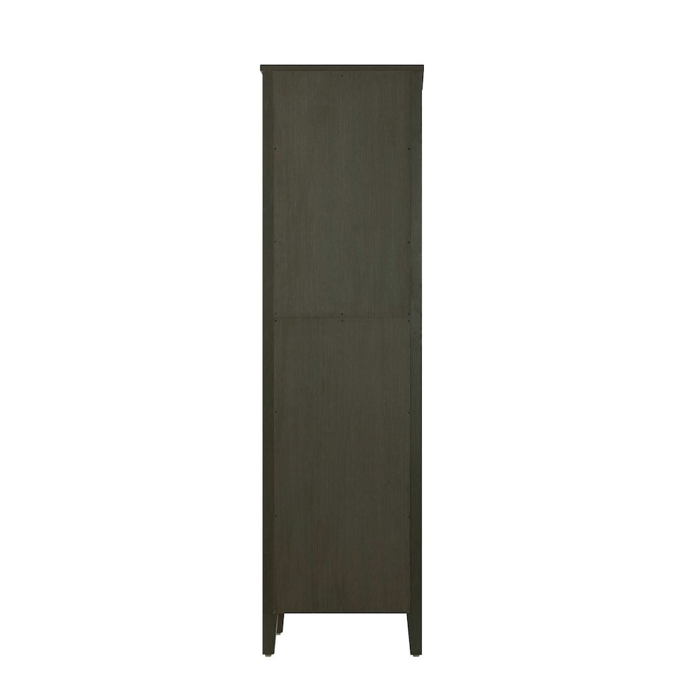 20 Inch Bath Storage Cabinet in Mocha Brown. Picture 7